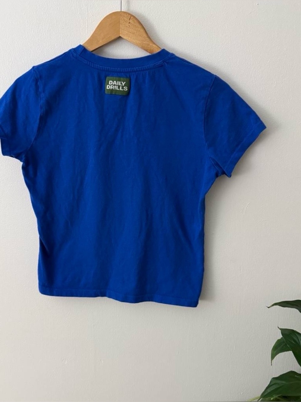 (M/L) Daily Drills Colbolt Blue top